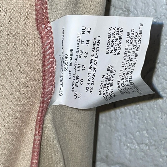 Swim Solutions Women's Tummy-Control Empire-Waist Swimdress 10 - Picture 4 of 8